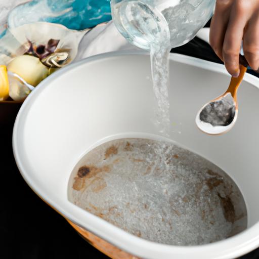 Transform your bath into a luxurious spa experience with apple cider vinegar and baking soda