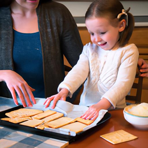 Baking soda crackers with your kids is a fun and easy way to bond. #familybaking #sodacrackers #kidsinthekitchen