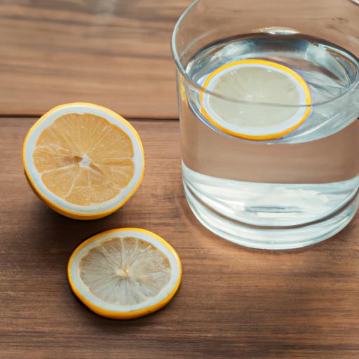 Baking soda and lemon water - a refreshing and alkalizing morning drink