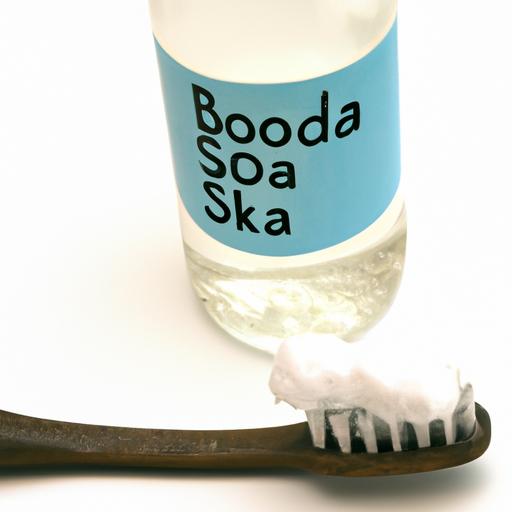 Combining baking soda and peroxide on a toothbrush can effectively clean teeth and prevent infection.