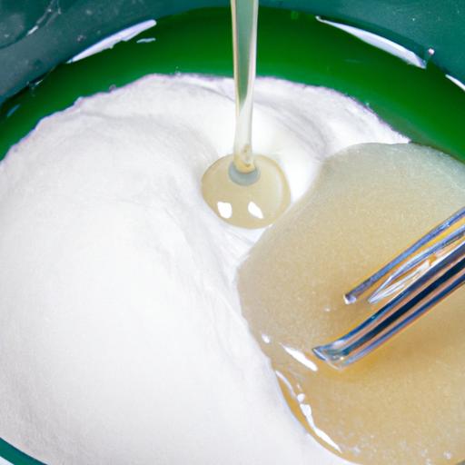 Mixing baking soda and honey can create a natural and effective skin care solution