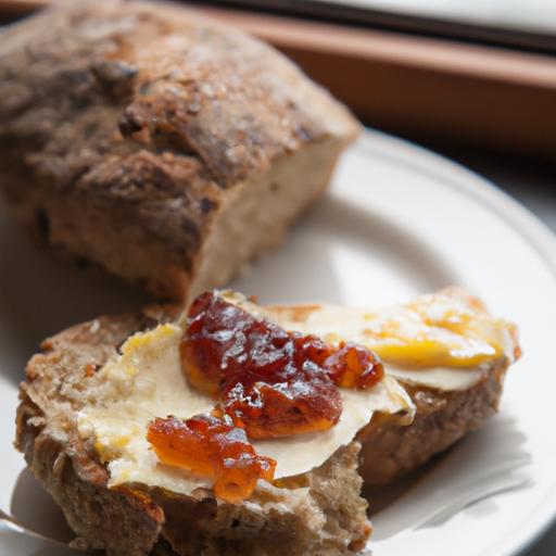 Pair your Irish soda bread with some butter and your favorite jam