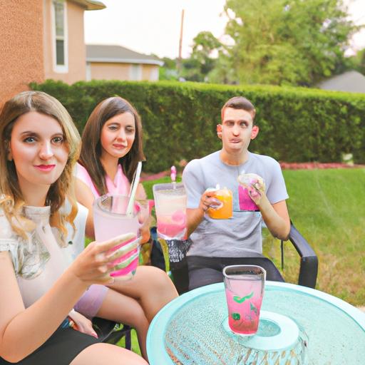 Gather your loved ones and sip on some homemade Italian soda - a perfect addition to any summer gathering!