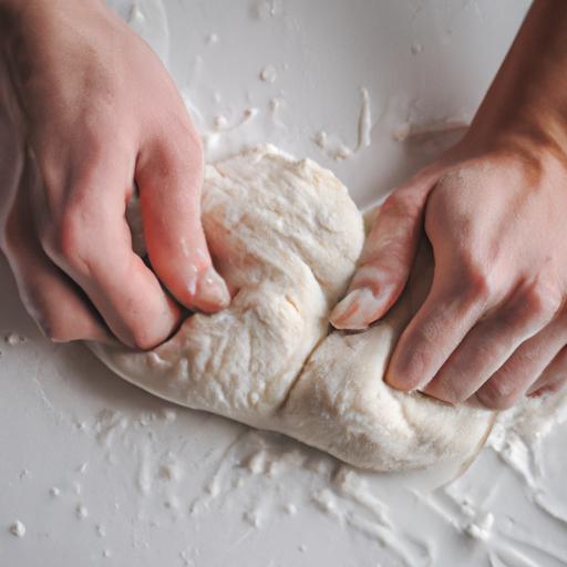 Expertly kneading dough for the perfect soda bread texture