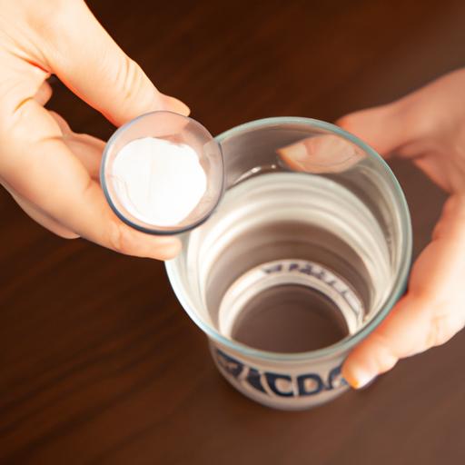 Mixing baking soda with water can be an effective and affordable way to treat acid reflux symptoms.