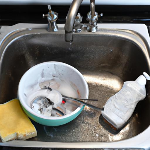 Baking soda can be used as an effective and safe cleaner for dishes.